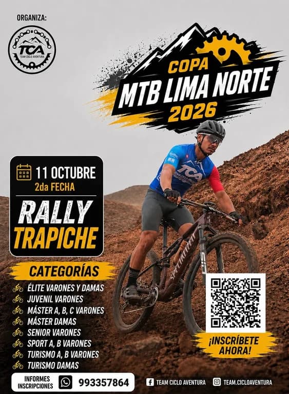 RALLY TRAPICHE-Copa LIMA NORTE MTB - imagen 1
