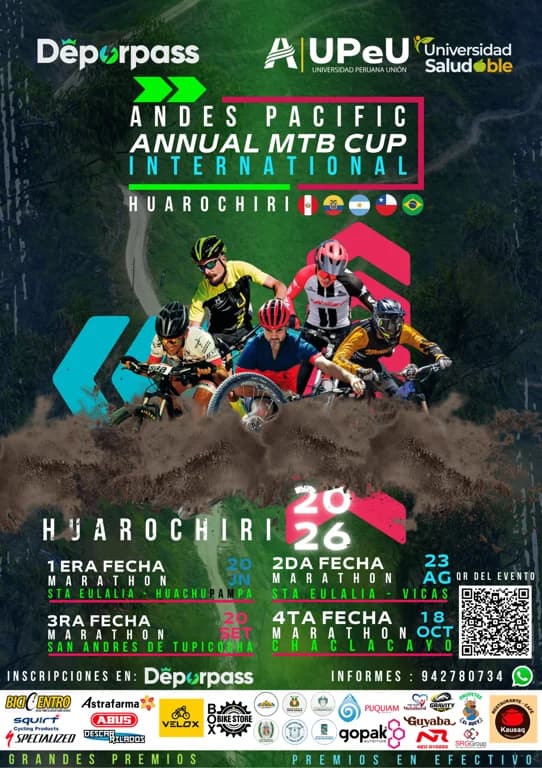 VICAS - ANDES PACIFIC ANNUAL MTB CUP INTERNATIONAL HUAROCHIRI – STAGE 2 - imagen 1