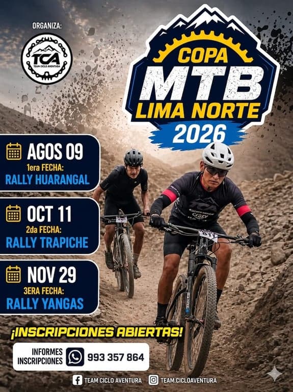 RALLY HUARANGAL-Copa LIMA NORTE MTB - imagen 2